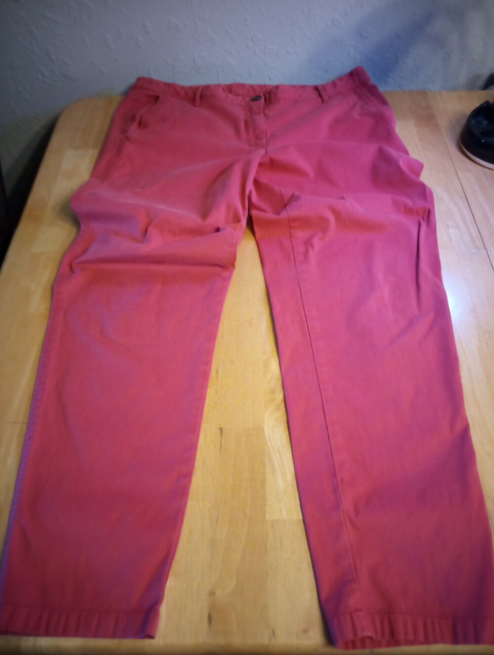 Slim Fit Women's Red Skinny Pants
